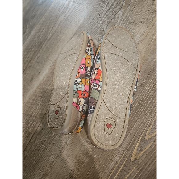 SKECHERS BOBS PLUSH DOG WAG‎ PARTY FLATS SZ 7.5 - Picture 4 of 7